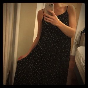 Floral long flowy dress